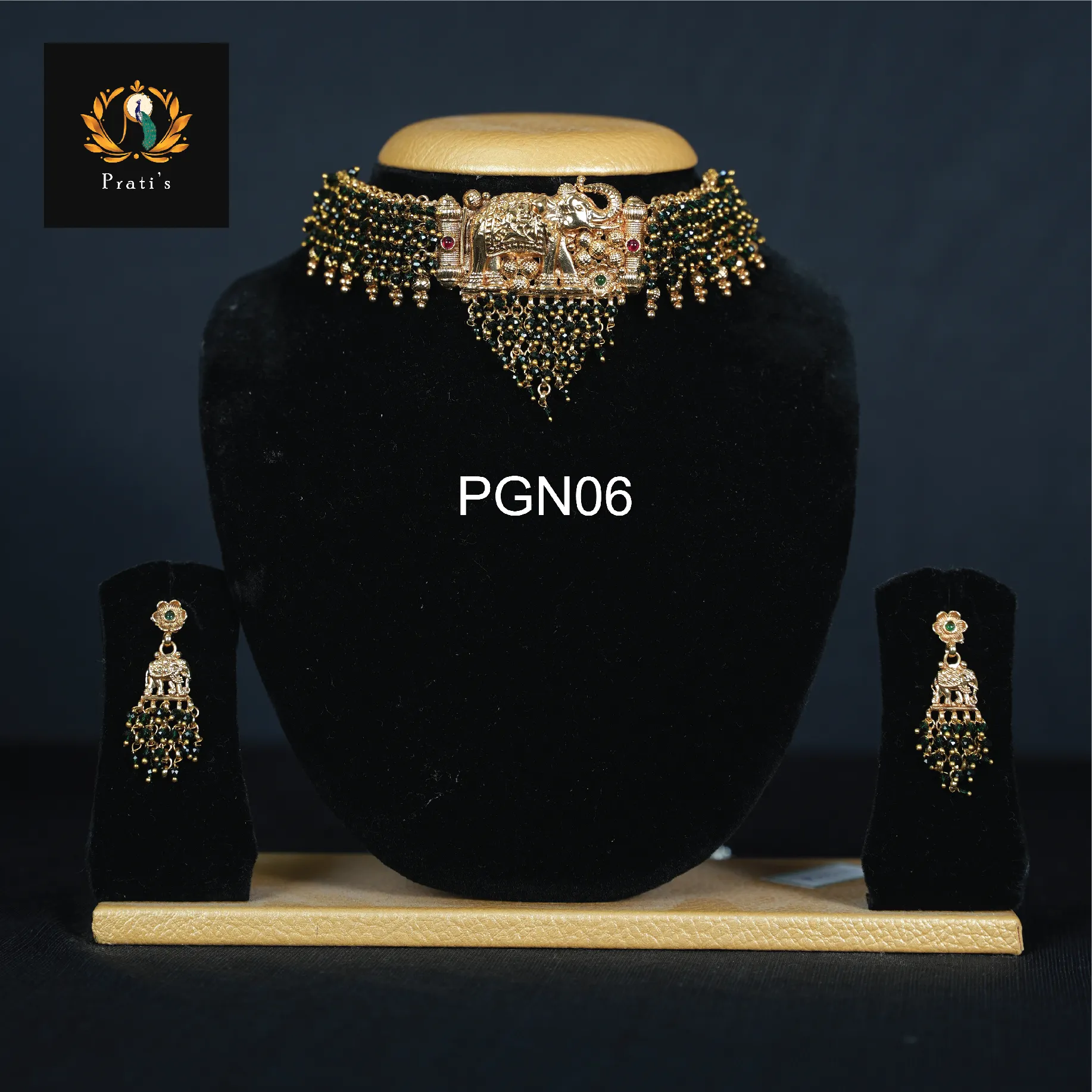 bridal-jewellery-set-for-rent-near-me-pgn06