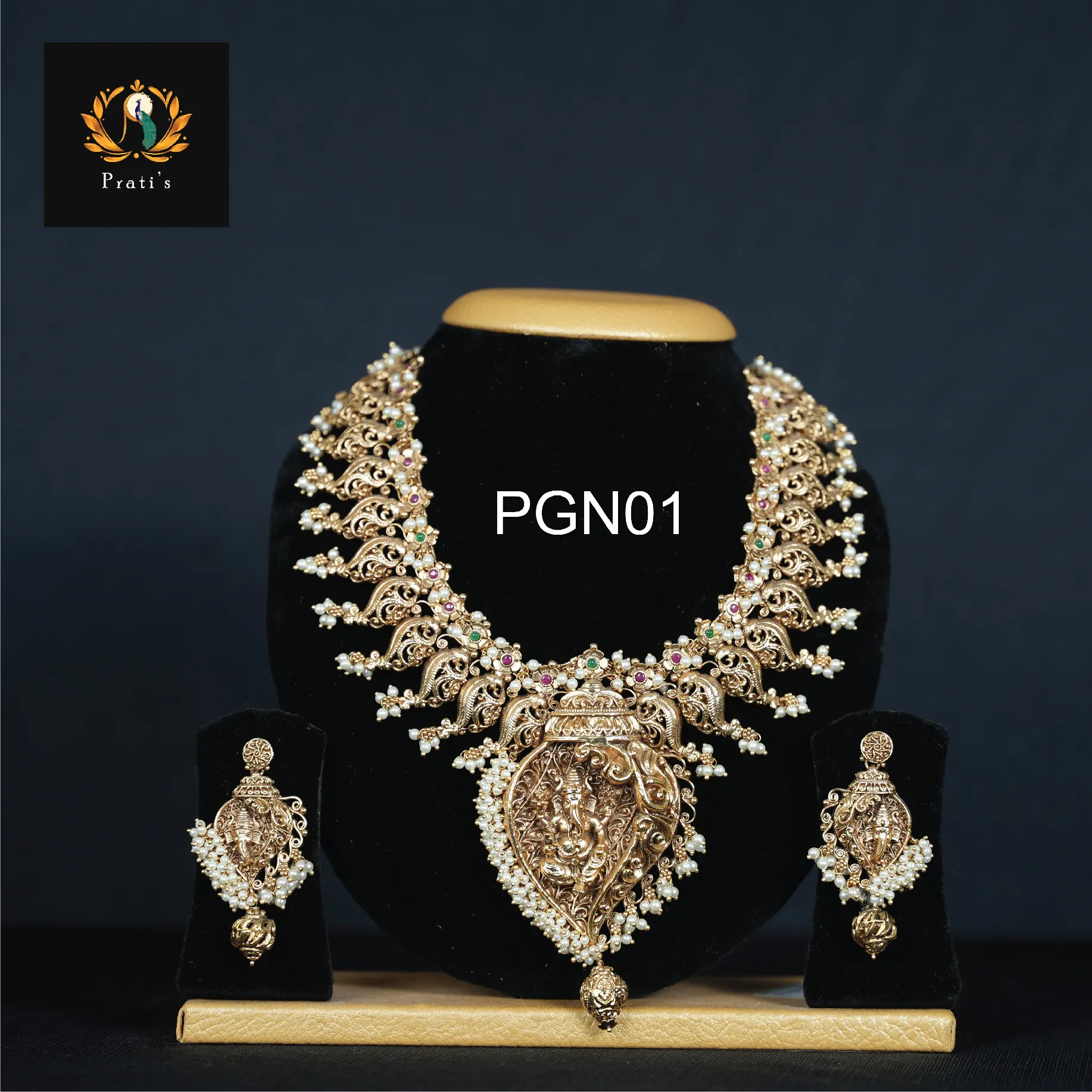 jewellery-set-for-wedding-in-coimbatore-pgn01