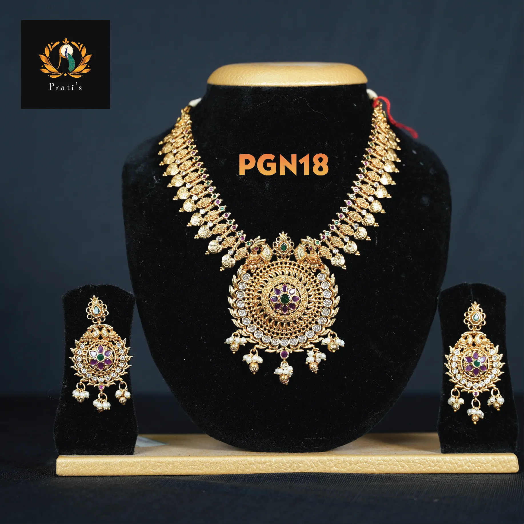 jewellery-set-for-wedding-in-coimbatore-pgn18