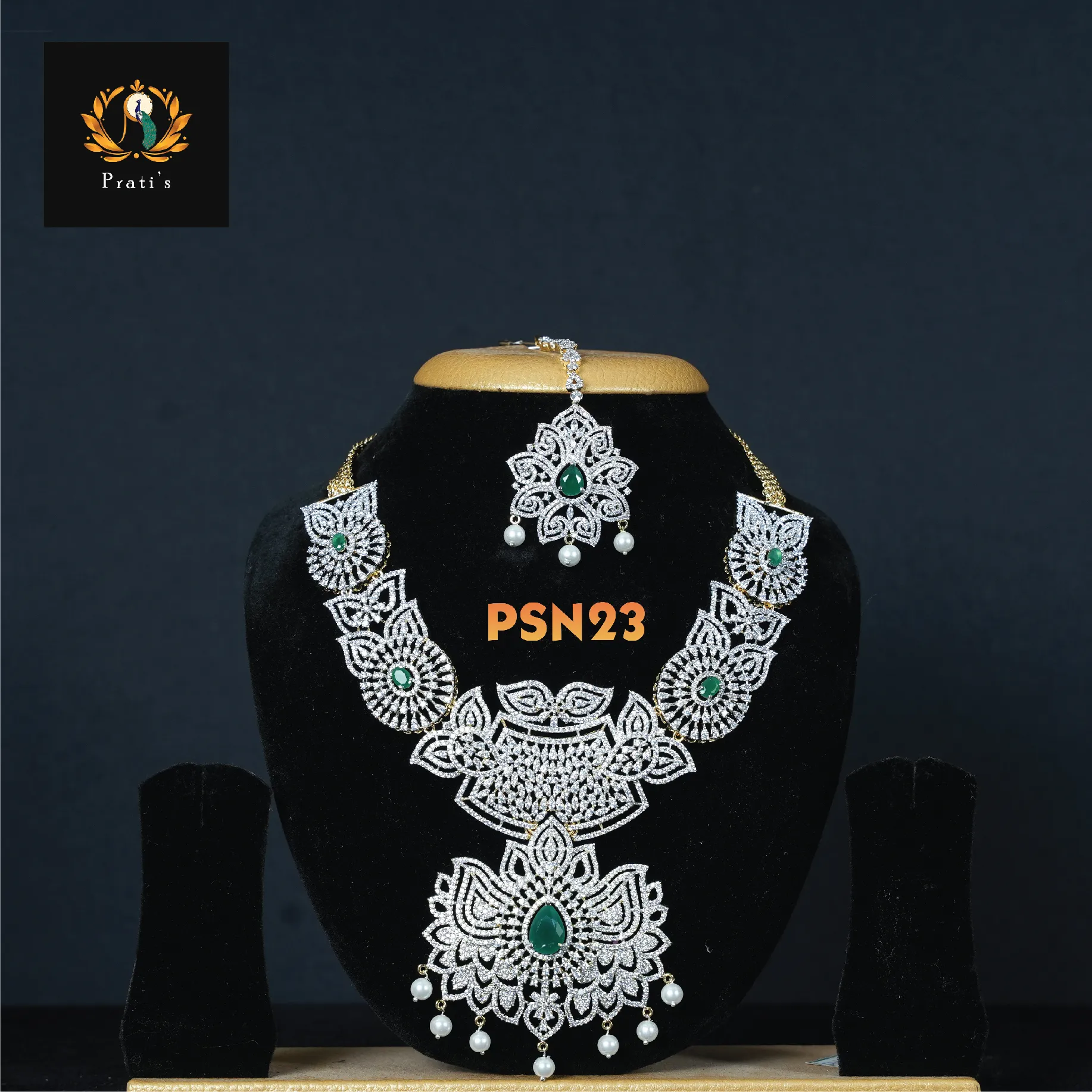 rent-bridal-jewellery-set-for-reception-psn23